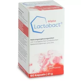 LACTOBACT 60plus enterokapsler, 60 stk