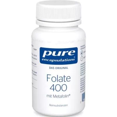 PURE ENCAPSULATIONS Folat 400 kapsler, 90 kapsler