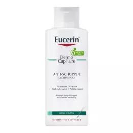 EUCERIN DermoCapillaire gel-shampoo mod skæl, 250 ml
