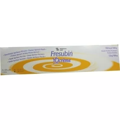 FRESUBIN YOcreme Abrikos Fersken, 4X125 g