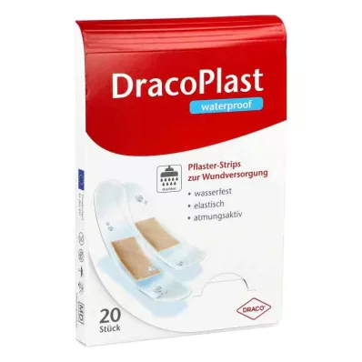 DRACOPLAST vandtætte gipsbånd assorteret, 20 stk