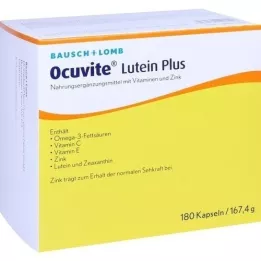 OCUVITE Lutein Plus-kapsler, 180 kapsler