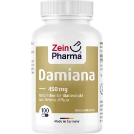 DAMIANA KAPSELN 450 mg 5:1 bladekstrakt, 100 stk