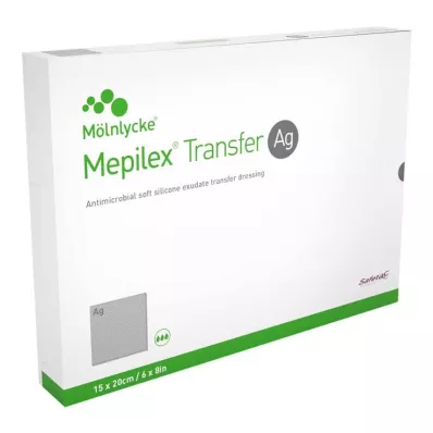 MEPILEX Transfer Ag skumforbinding 15x20 cm steril, 10 stk