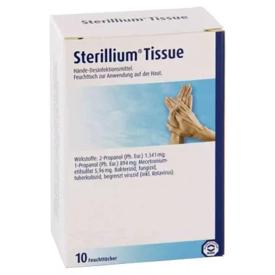Sterilliumvæv (10 stykker)