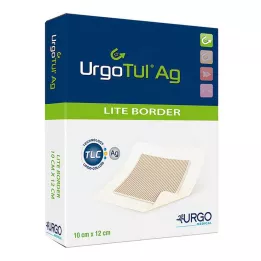URGOTÜL Ag Lite Border 10x12 cm bandage, 10 stk