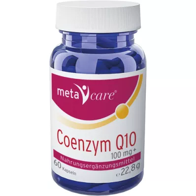 META-CARE Coenzym Q10-kapsler, 60 kapsler