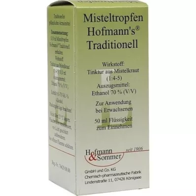 MISTEL-TROPFEN Hofmanns traditionelle, 50 ml