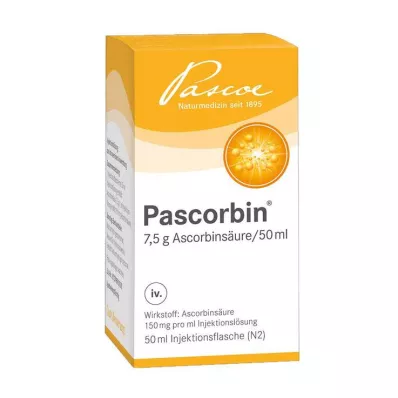 Pascorbin injektionsopløsning, 20X50 ml