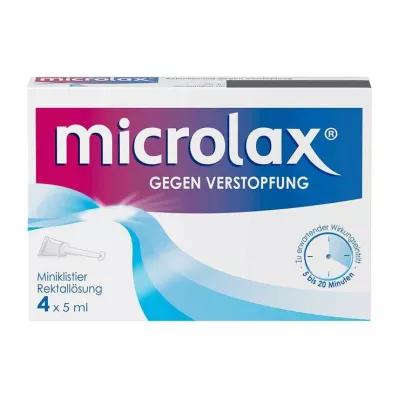 microlax afføringsmiddel mod forstoppelse, 4X5 ml