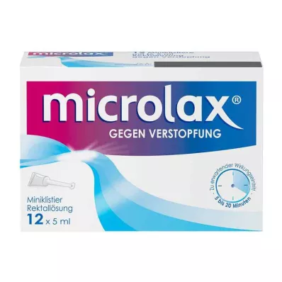 microlax afføringsmiddel mod forstoppelse, 12X5 ml