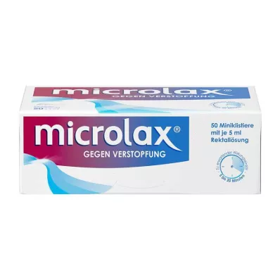 microlax afføringsmiddel mod forstoppelse, 50x5 ml