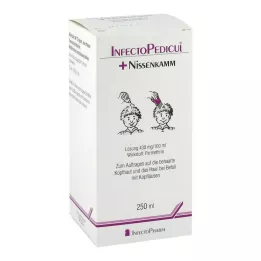 INFECTOPEDICUL Opløsning + nitratkam, 250 ml