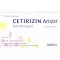 CETIRIZIN Aristo mod allergi 10 mg filmovertrukne tabletter, 100 stk