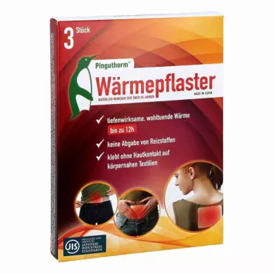 Pingutherm flex varmeplastre (3 stk.)