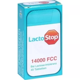 LACTOSTOP 14.000 FCC Tabletsdispenser, 40 stk