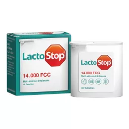 LACTOSTOP 14.000 FCC Tabletsdispenser, 40 stk