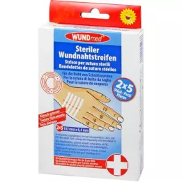 WUNDNAHTSTREIFEN 6,4x102 mm, 2X5 buc
