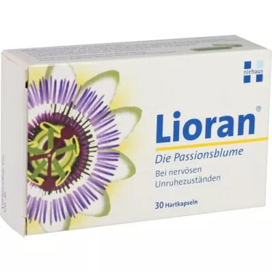 LIORAN Capsule tari de floarea pasiunii, 30 buc