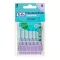 TEPE Interdentalbørste x-soft 1,1 mm ISO 6 lilla, 6 stk