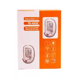 GLUCO TEST Plus 10 sæt mmol/l, 1 stk