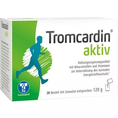 TROMCARDIN pose med aktivt granulat, 20 stk