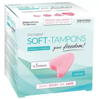 SOFT TAMPONS normal, 3 buc