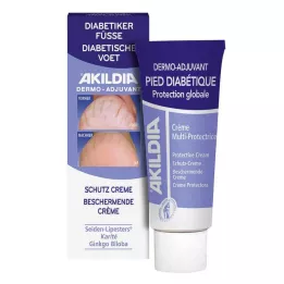 AKILDIA Fodbeskyttelsescreme til diabetikere, 75 ml