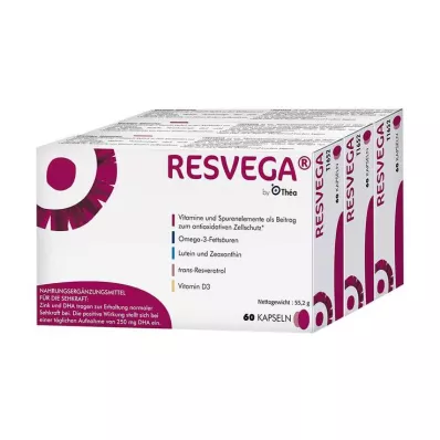Resvega kapsler, 3x60 stk