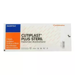 CUTIPLAST Plus steril 10x24,8 cm forbinding, 1 stk