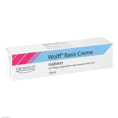 Wolff basis creme halvfedt, 100 ml