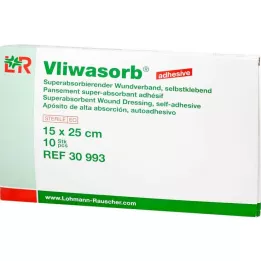 VLIWASORB klæber superabso.comp.sk.st.15x25 cm, 10 stk