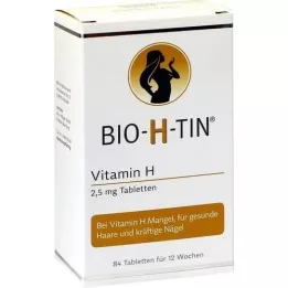 BIO-H-TIN H-vitamin 2,5 mg i 12 uger tabletter, 84 stk