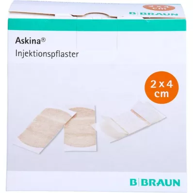 ASKINA Injektionsplaster 2x4 cm, 250 stk