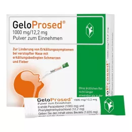 GELOPROSED Oralt pulver, 10 stk