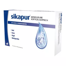 SIKAPUR Bløde kiselsyregelkapsler med biotin, 30 stk