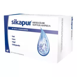 SIKAPUR Bløde gelkapsler med kiselsyre og biotin, 90 stk