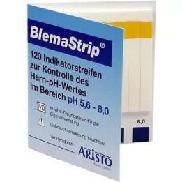 BLEMASTRIP pH 5,6-8,0 teststrimler, 120 stk
