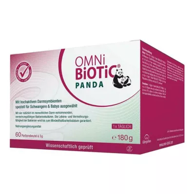 Omni Biotic Panda Powder Bag, 60X3 g