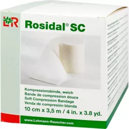 ROSIDAL SC Kompressionsbandage blød 10 cmx3,5 m, 1 stk
