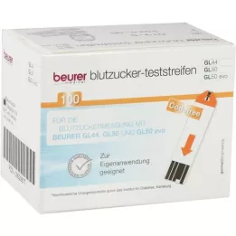 BEURER GL44/GL50 Blodsukker-teststrimler, 100 stk