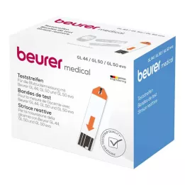 BEURER GL44/GL50 Blodsukker-teststrimler, 100 stk