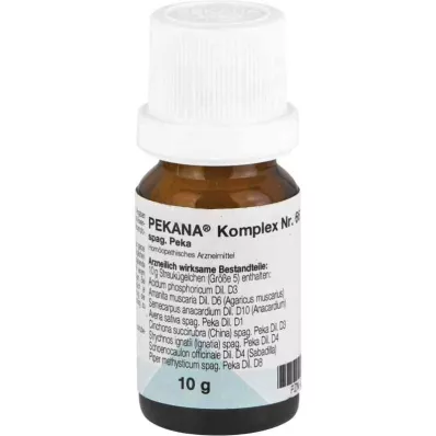 Pekana kompleks nummer 6 6 spag.Peka-kugler (10 g)