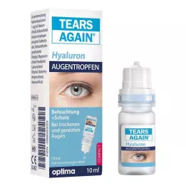 TEARS AGAIN® Hyaluronic øjendråber, 10 ml