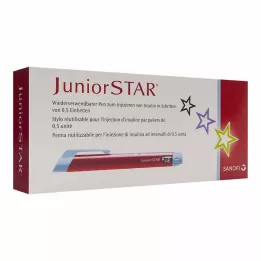 JUNIORSTAR Injektionsenhed rød, 1 stk