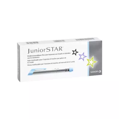 Juniorstar injektionsapparat sølv, 1 stk