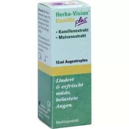 HERBA-VISION Kamille plus øjendråber, 15 ml