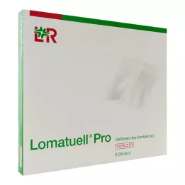 LOMATUELL Pro 10x20 cm steril, 8 stk