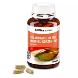 SOVITA ACTIVE Vitaminkapsler med muslingekoncentrat, 180 stk
