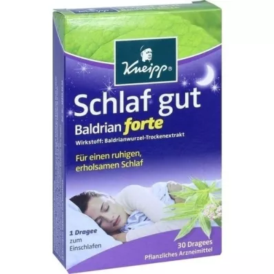 KNEIPP Sleep Well Valerian forte håndkøbstabletter, 30 stk